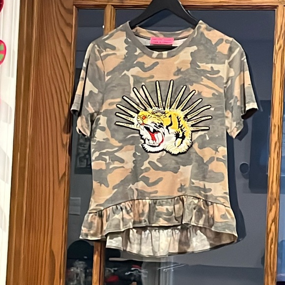 MELISSA MASSE | Tiger camouflage top - Picture 2 of 4